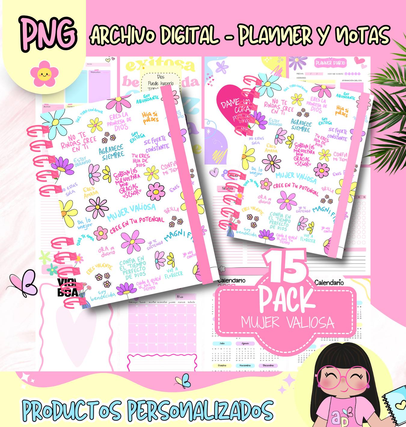 Diseño Agenda Mujer Valiosa