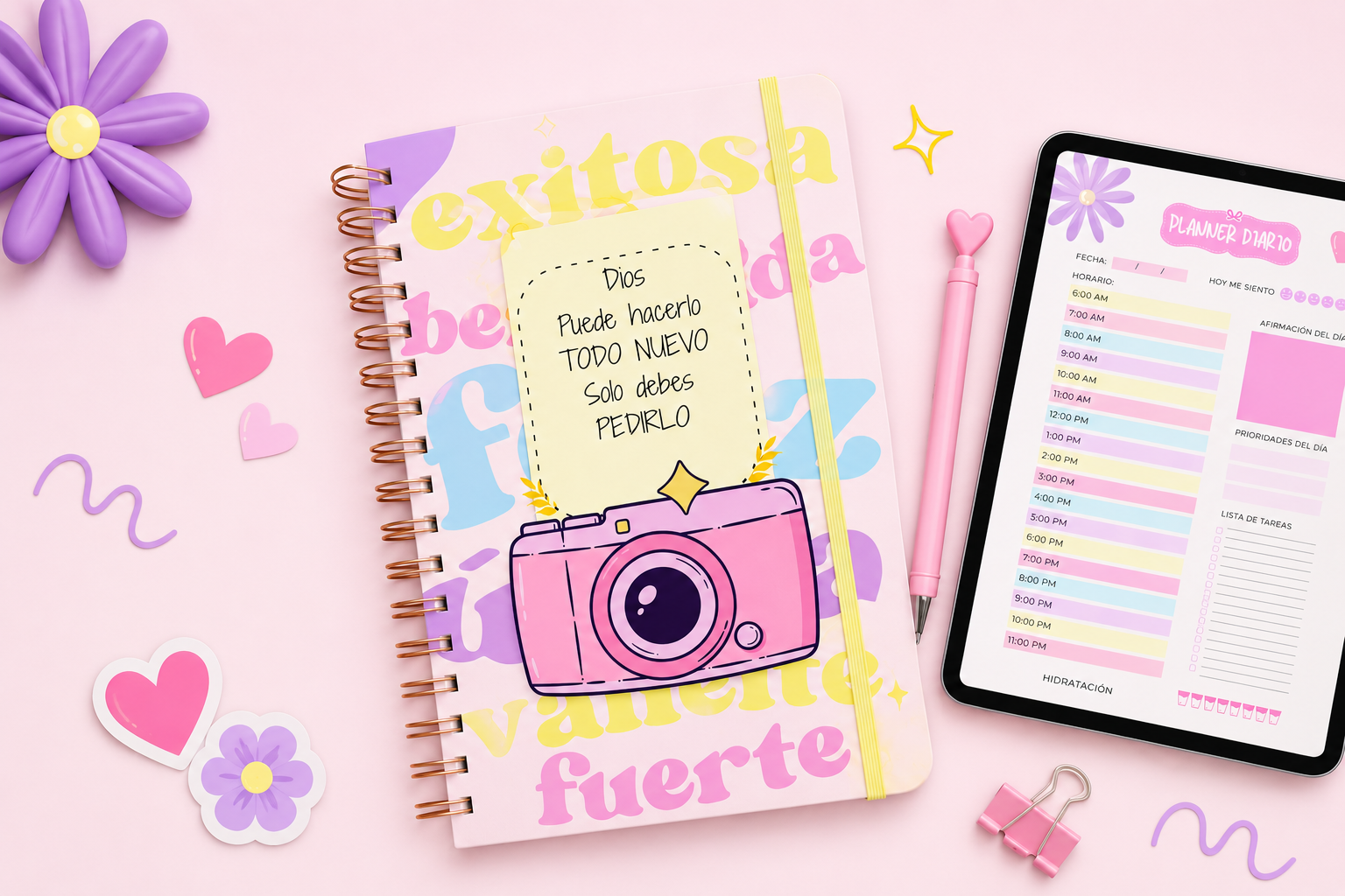 Diseño Agenda Mujer Valiosa