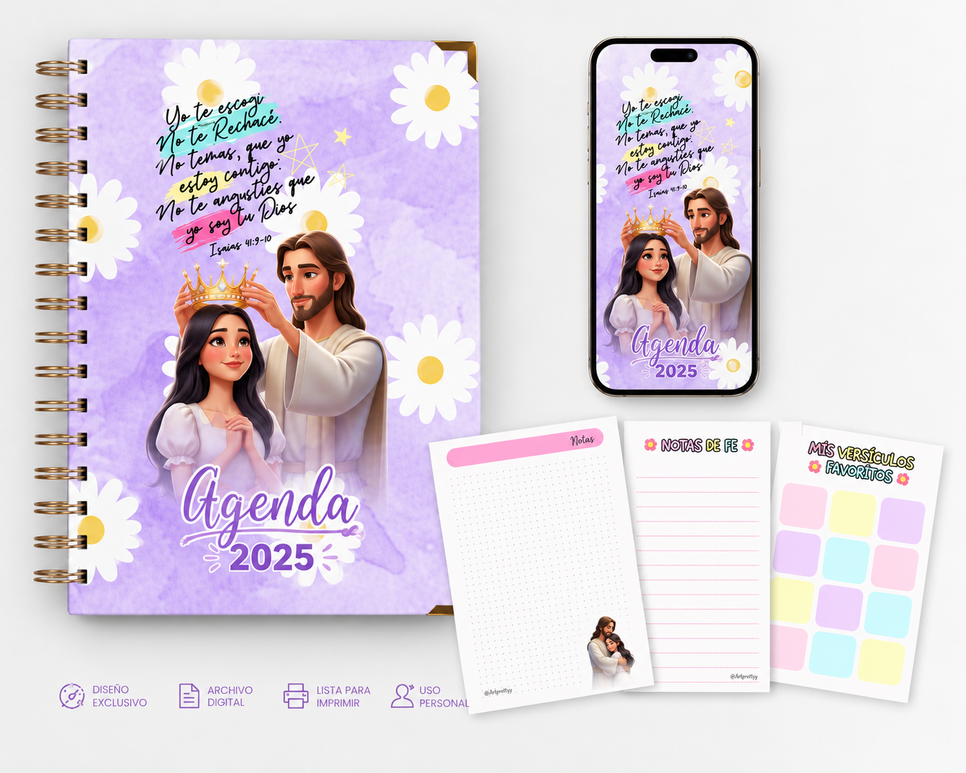 Diseño Agenda escogida