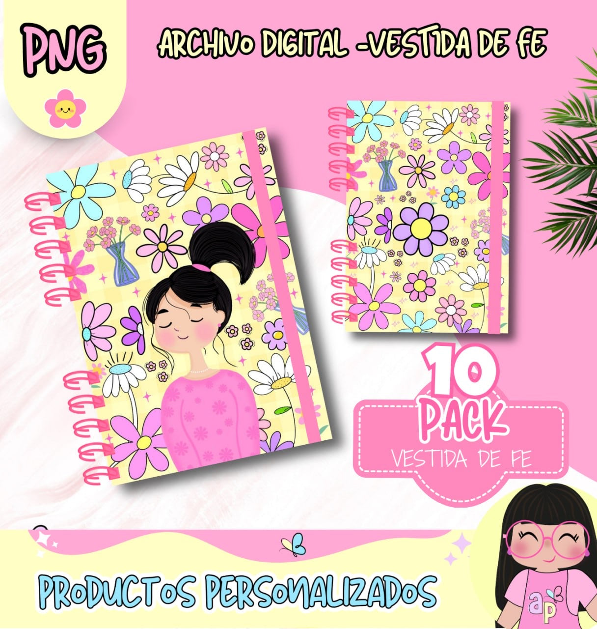 Diseño de Agenda Vestida de fe 💖