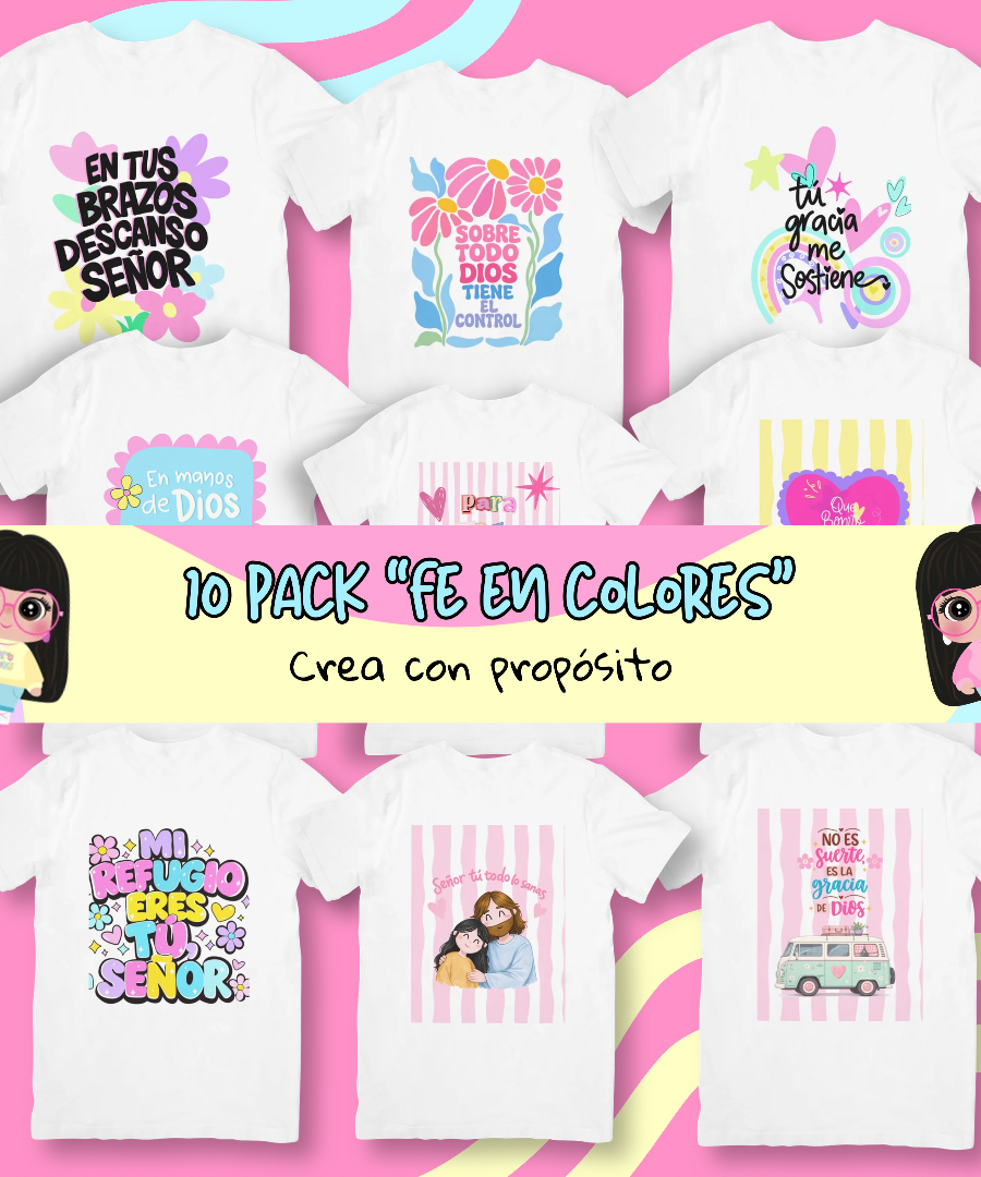 Pack Fe en colores