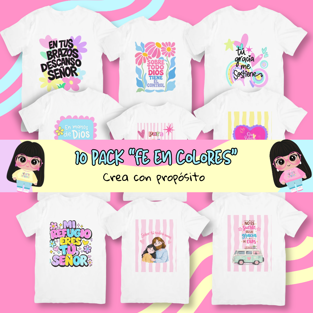 Pack Fe en colores